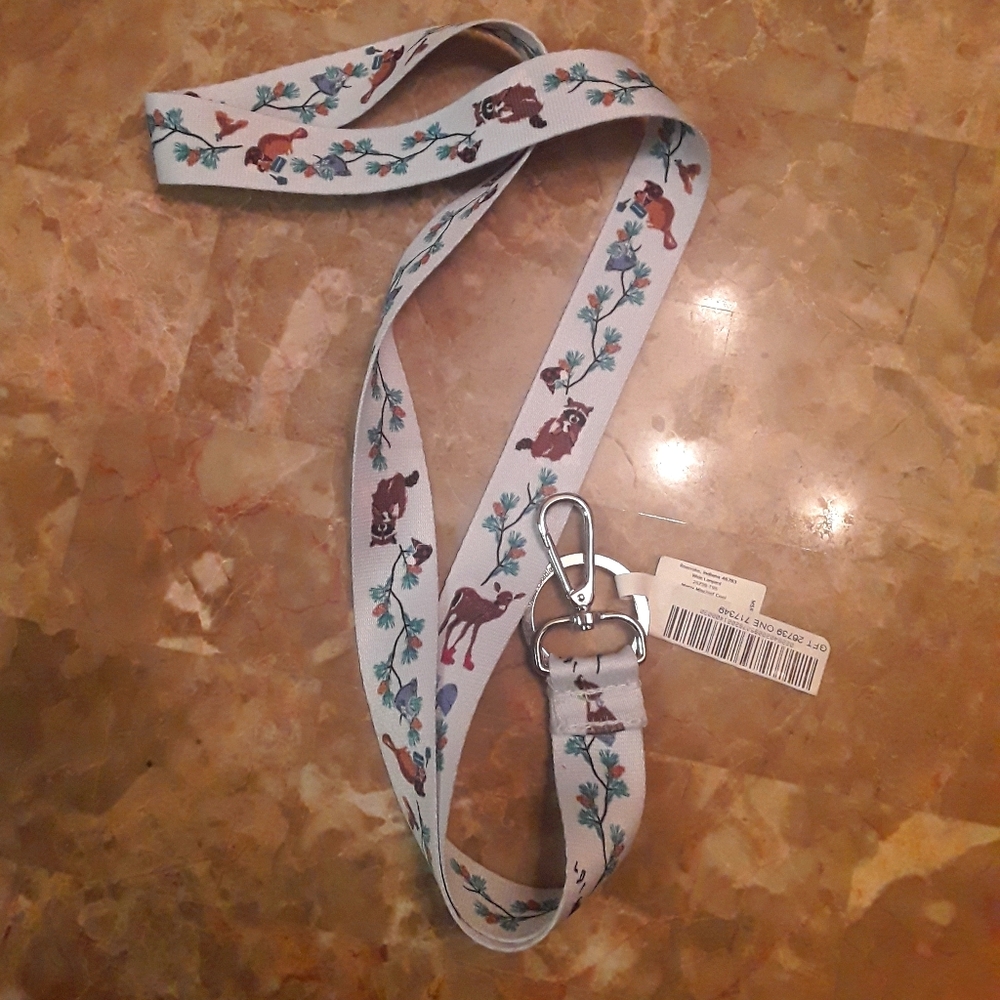 Vera Bradley Animal Print Lanyard